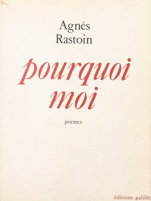 cover image of Pourquoi moi